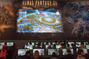 How much data does Final Fantasy XIV use