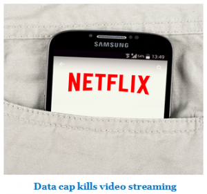 Cellphone Playing Netflix in Pocket