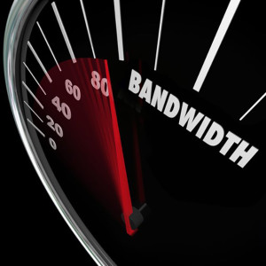 Dial Turning Bandwidth Use Up Or Down