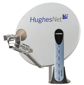 HughesNet Satellite Dish