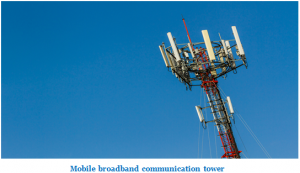Mobile Broadband Communication Tower