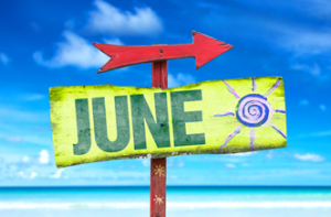 Sign Pointing To June
