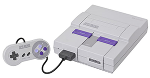 Super Nintendo Game Console